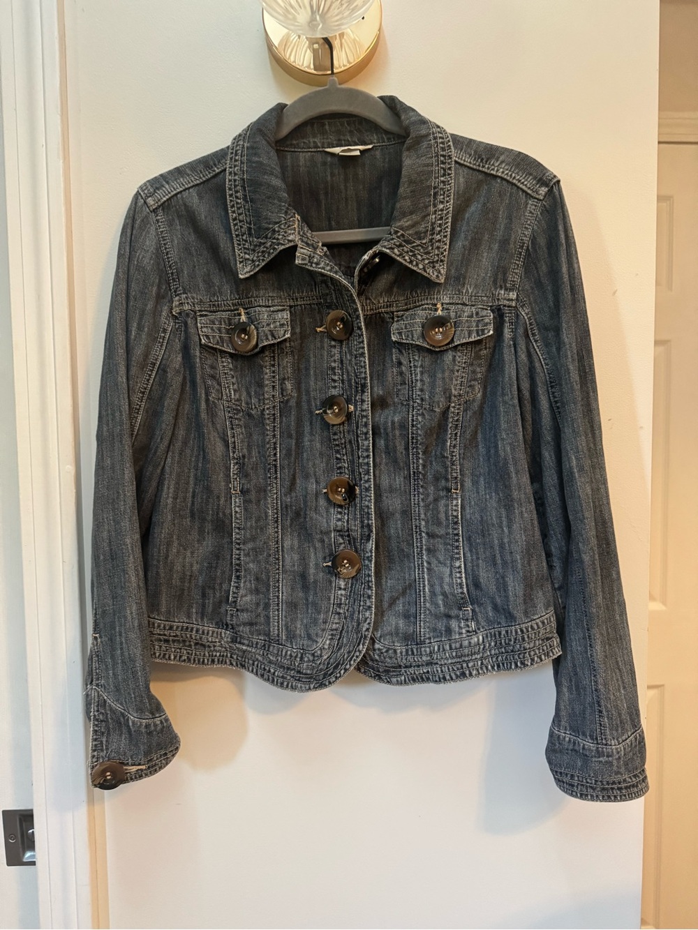Christopher & Banks Dark Blue Denim Jacket